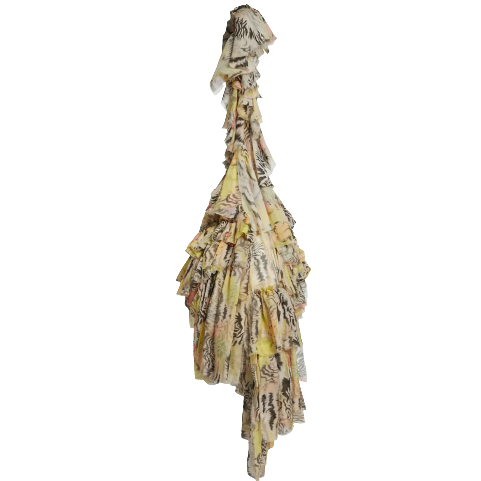 Zebra Floral Cloud Bag