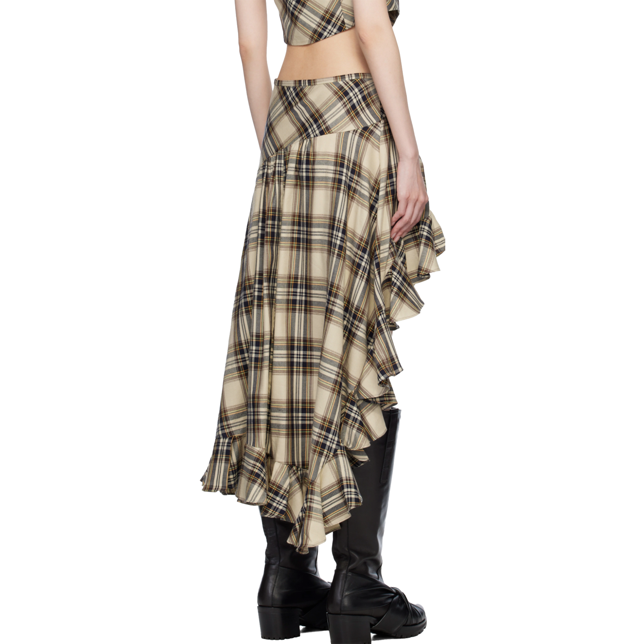Plaid Florist Skirt