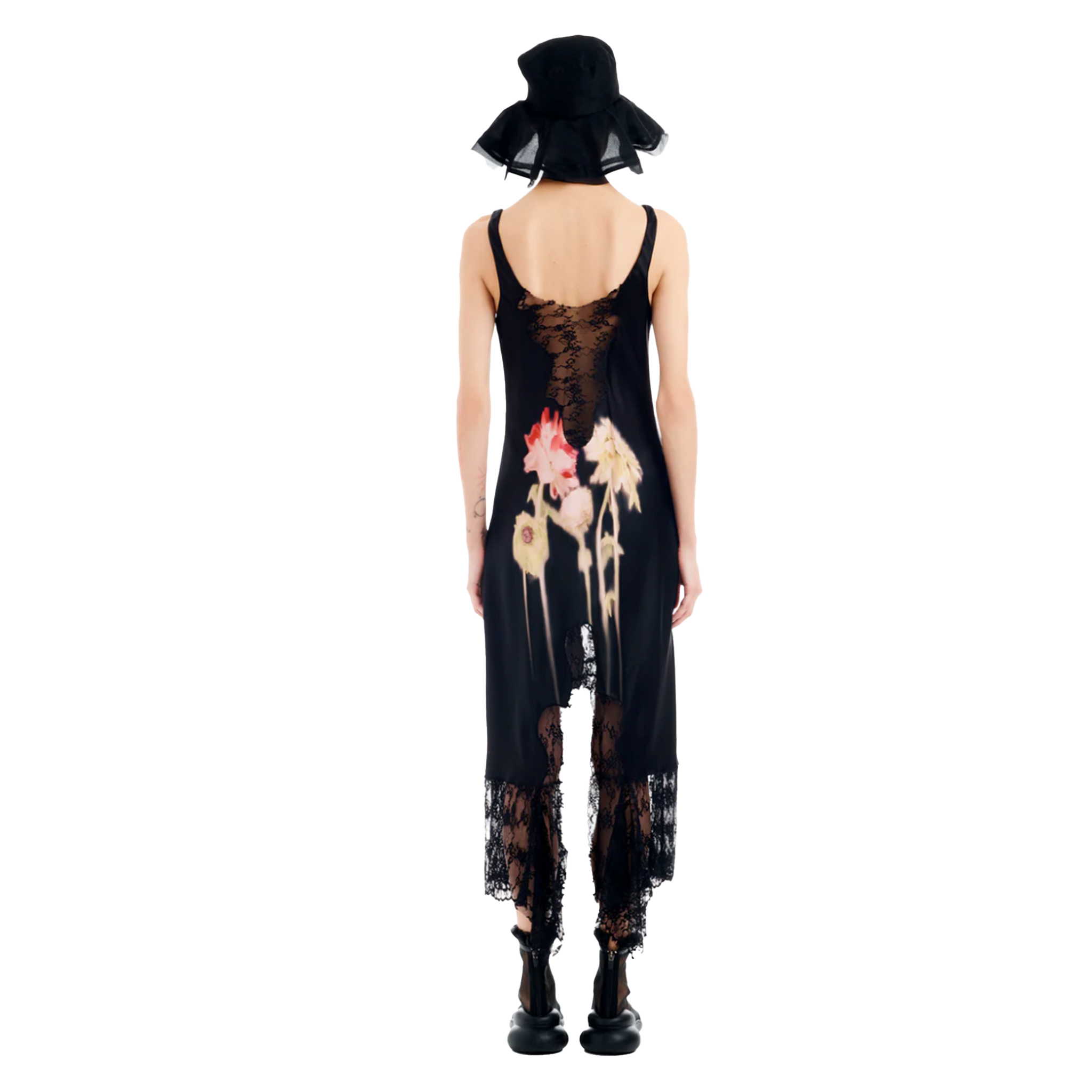 Flower Drip Anemone Dress