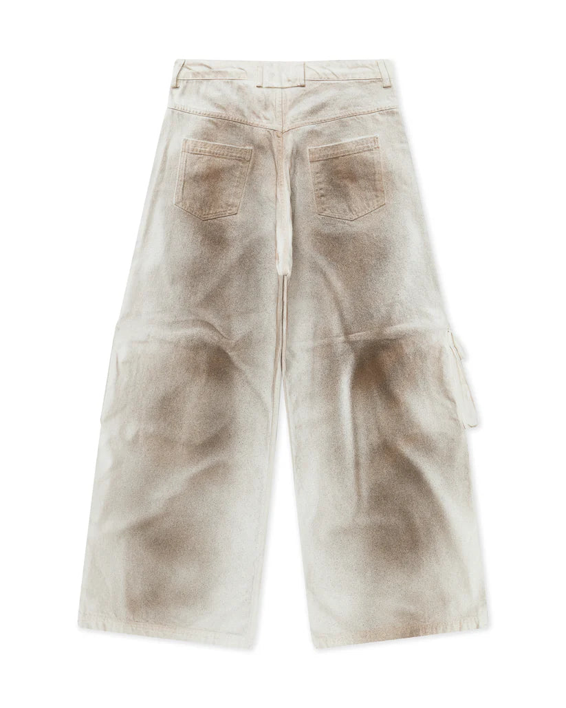 Double D Jeans White