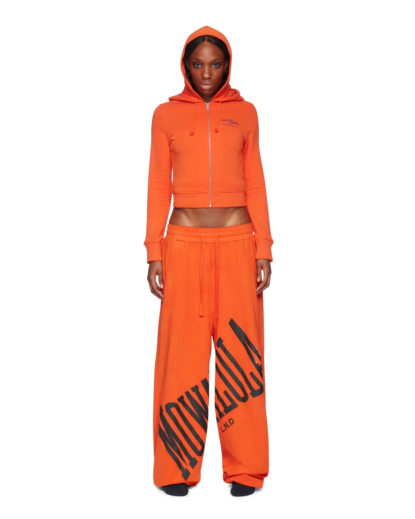 Stamp Joggers Orange