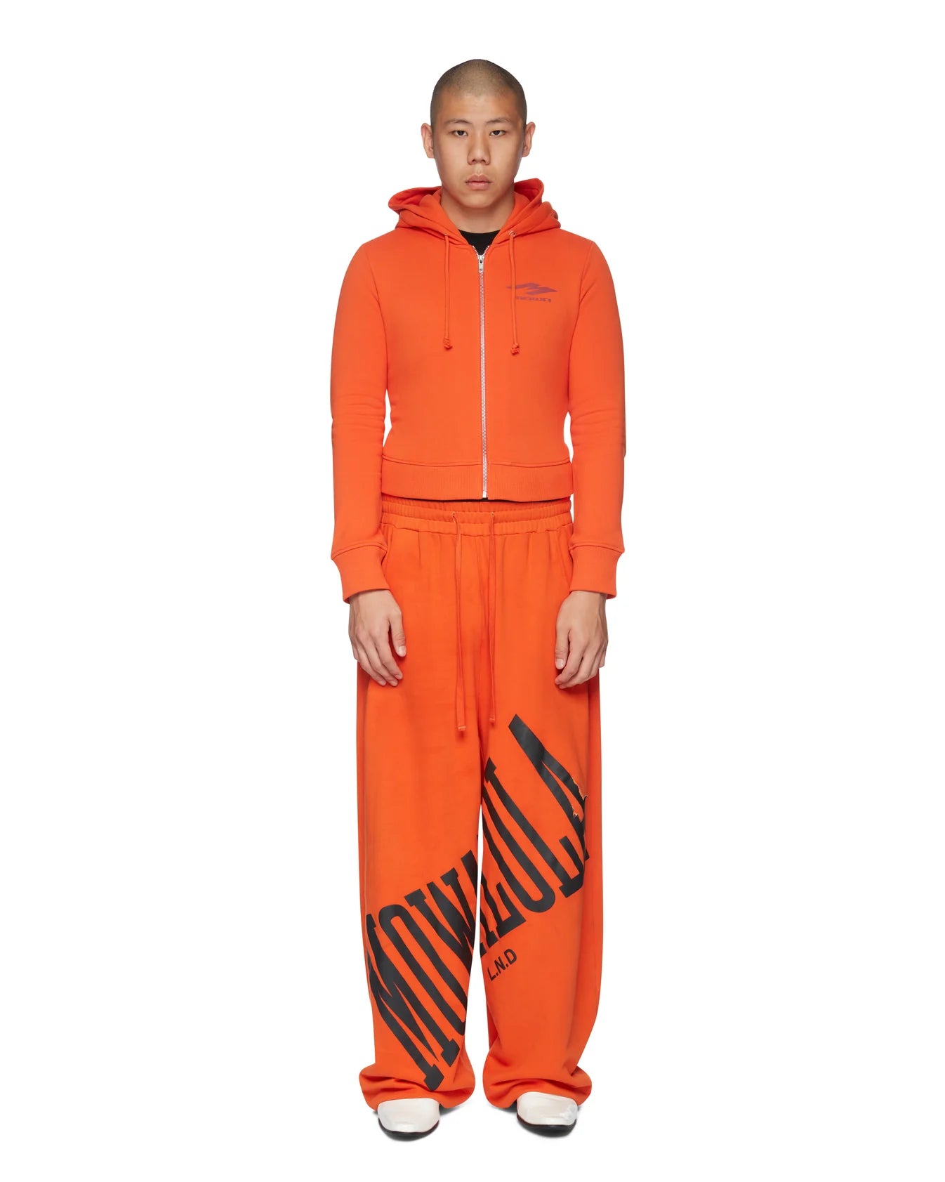 Stamp Joggers Orange