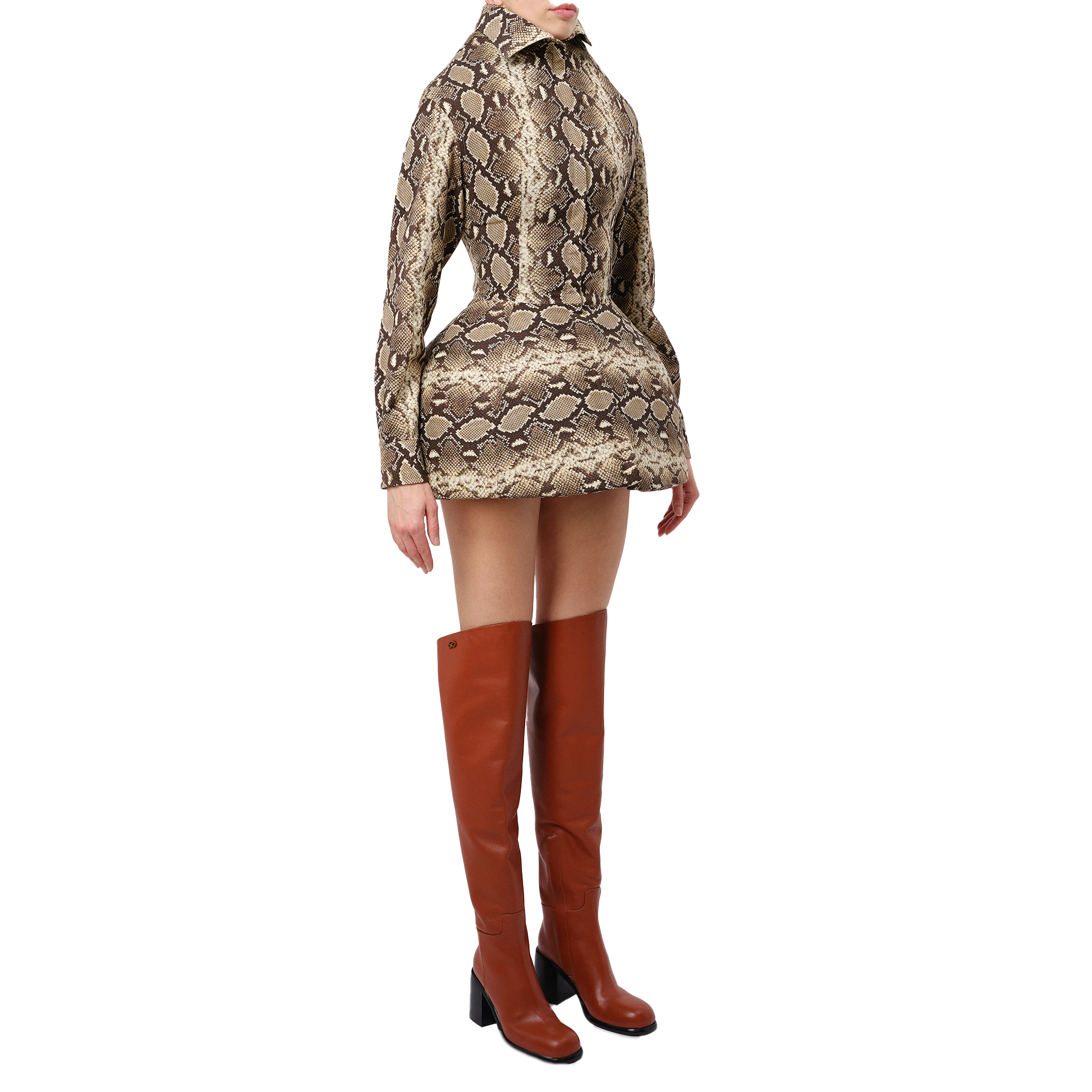 Chemisier Mini Dress