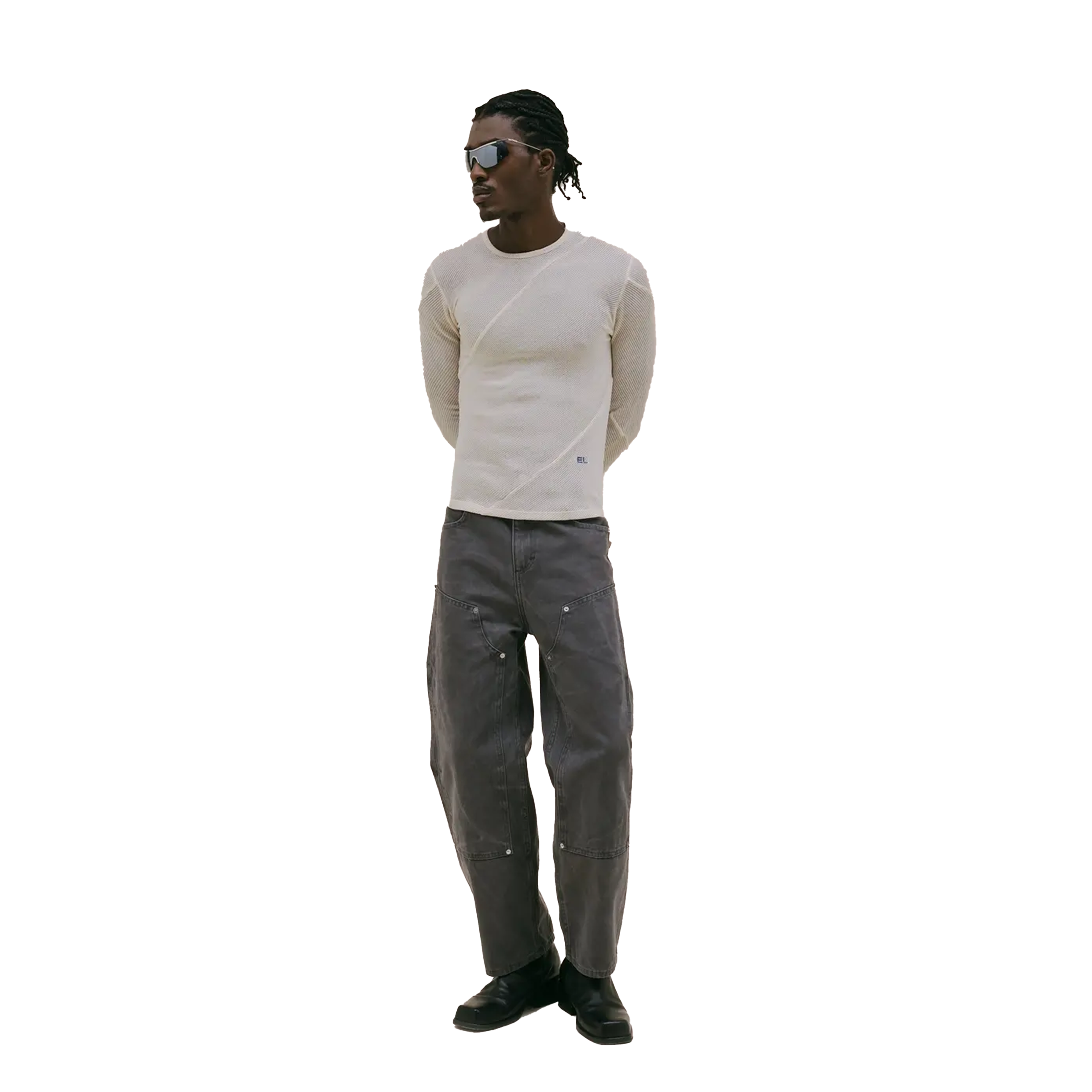 Double Knee Baggy Jean
