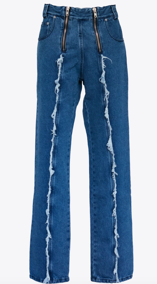 Faisal Fringed Trousers