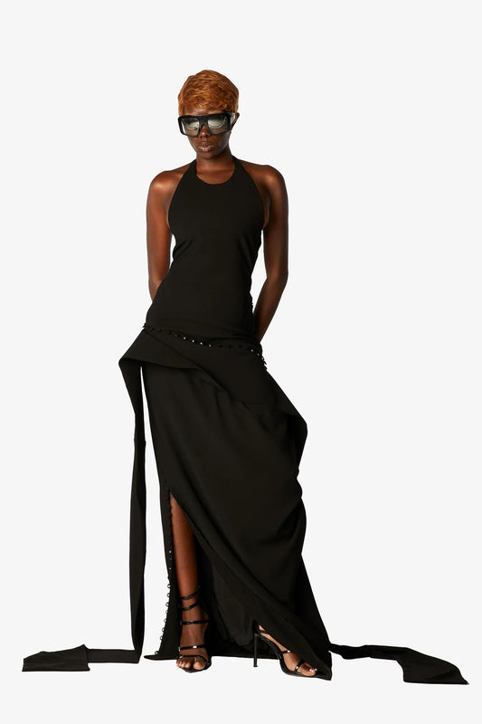 Halter Scarf Dress