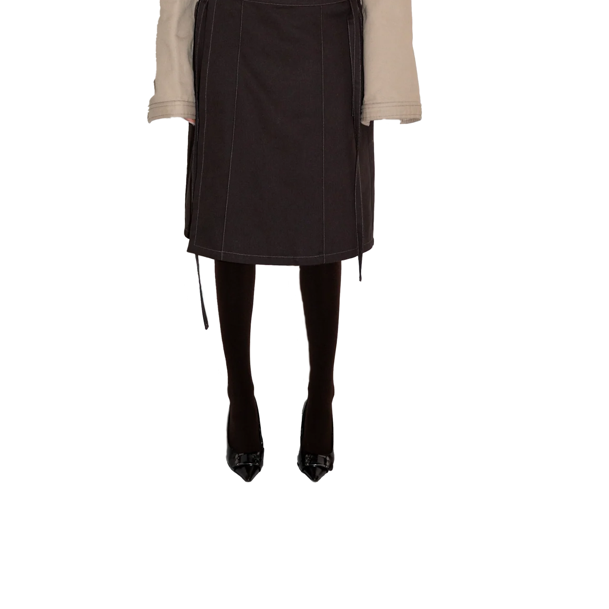 Corseted Pencil Skirt