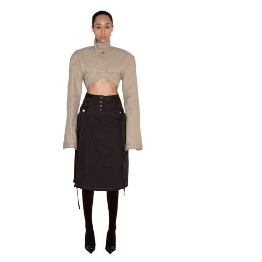 Corseted Pencil Skirt