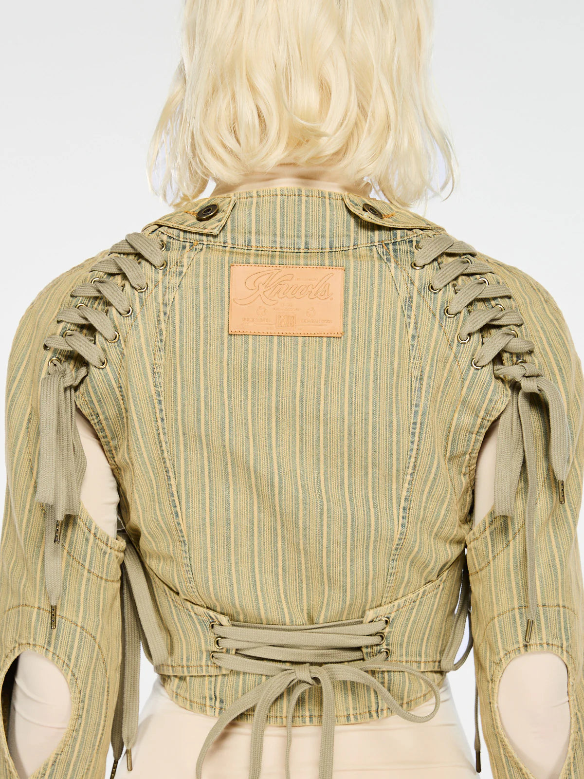 GFRC Jacket Wash Striped Denim Jacket