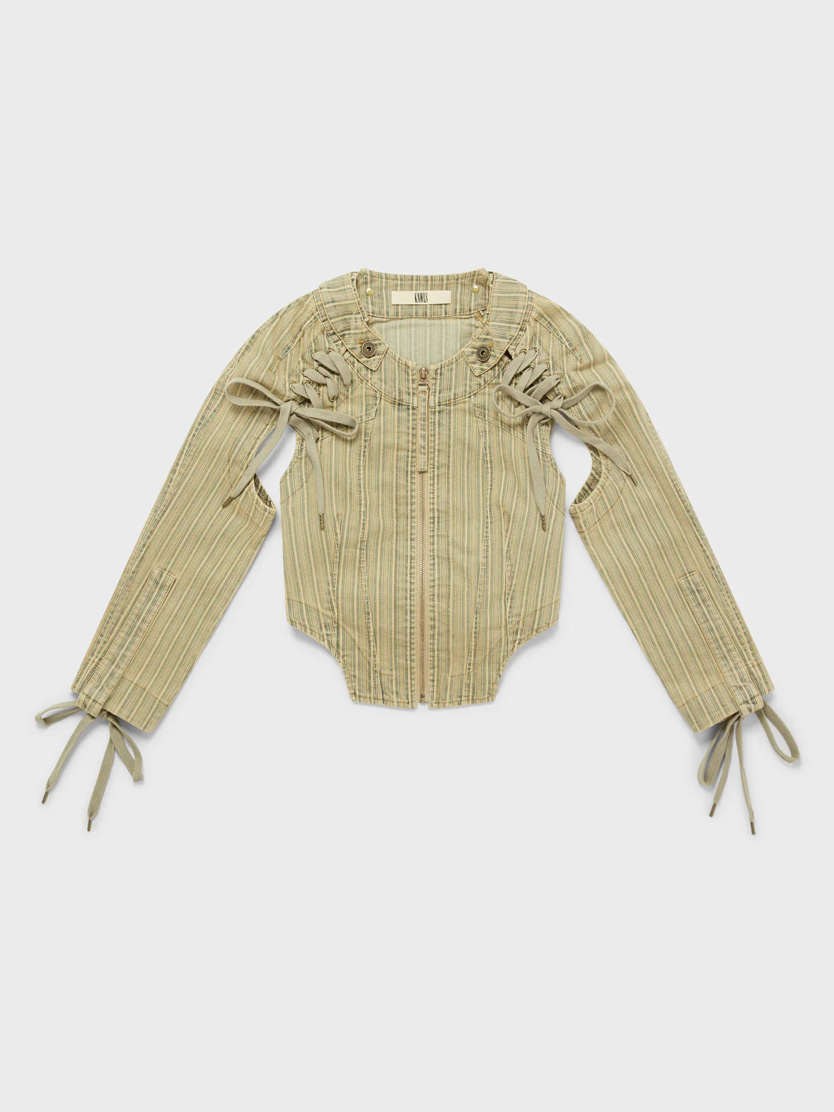 GFRC Jacket Wash Striped Denim Jacket