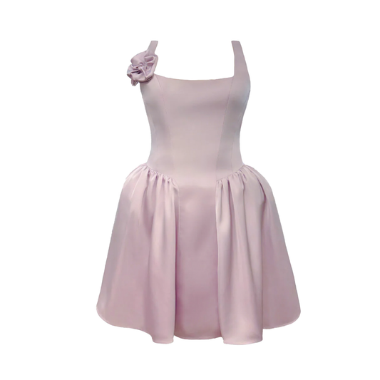 Taylor Dress in Satin