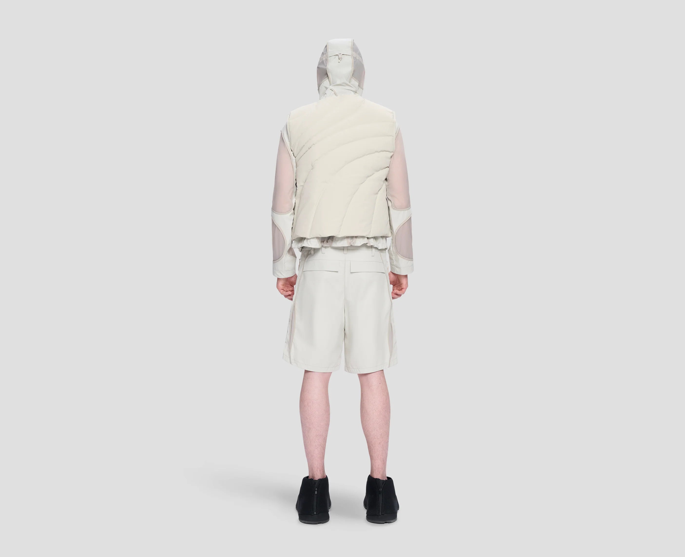 Layered Down Vest
