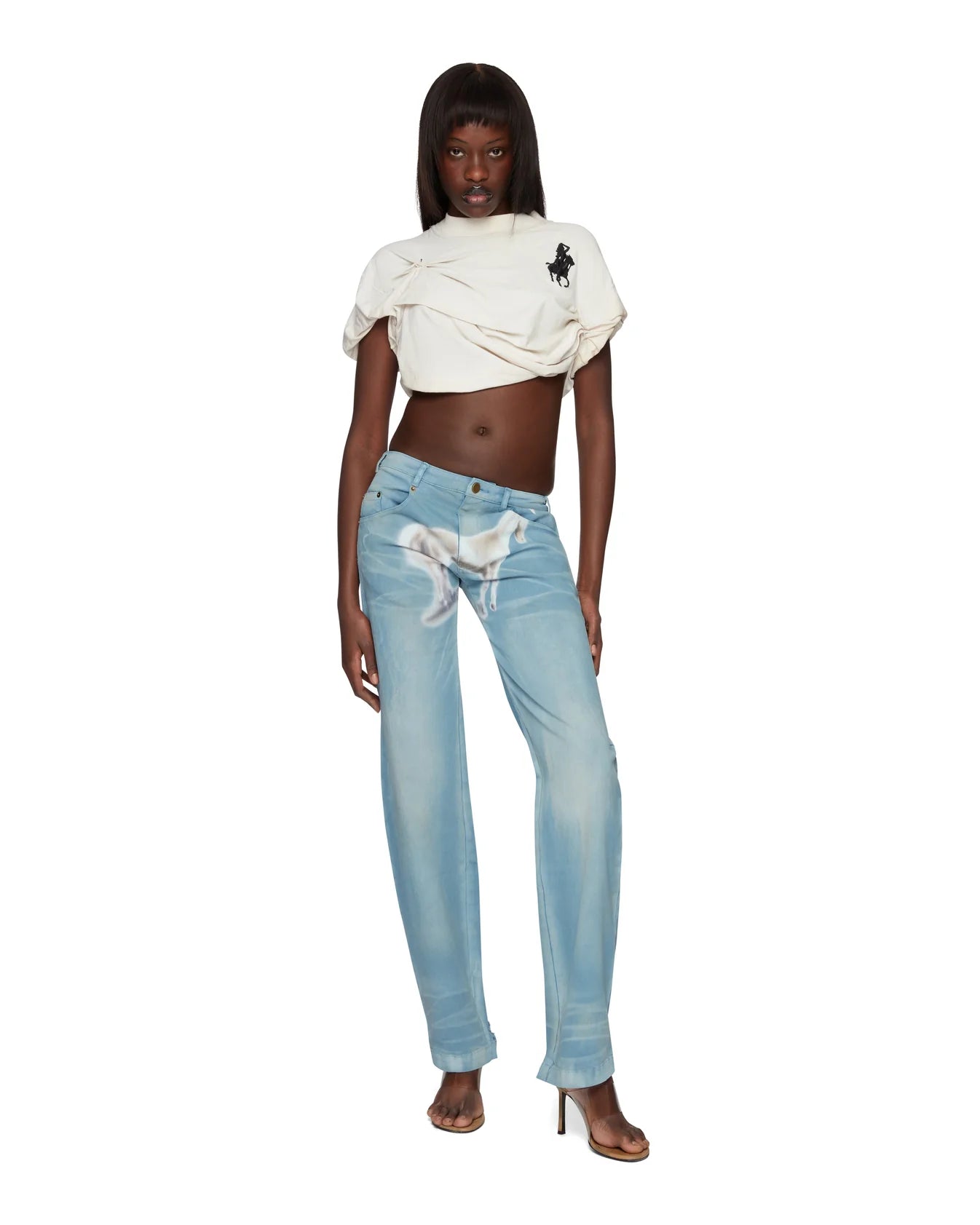 Straight-Leg Pony Jeans