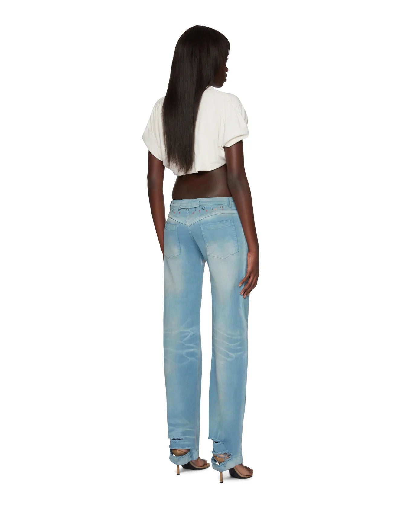 Straight-Leg Pony Jeans