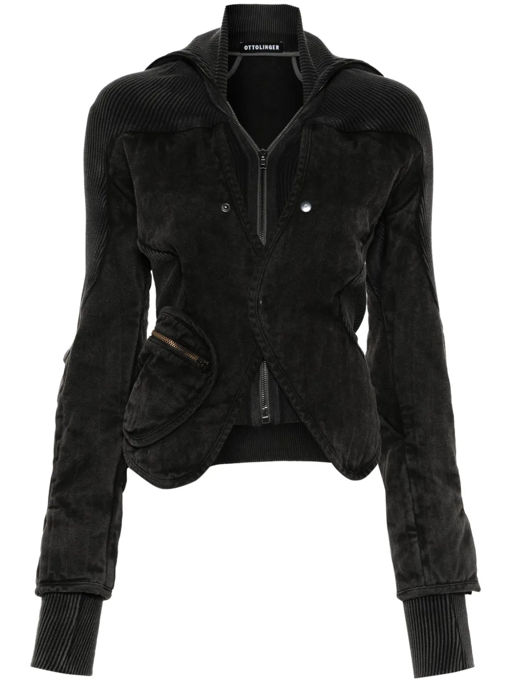 Layered Quilted Jacket