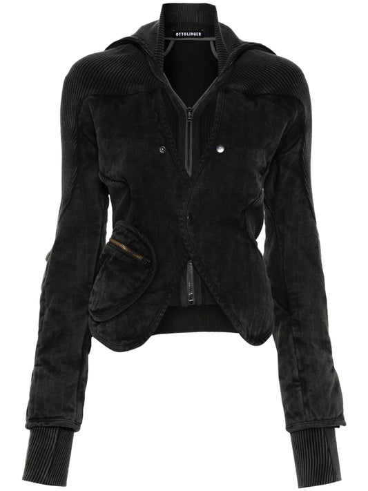 Layered Quilted Jacket