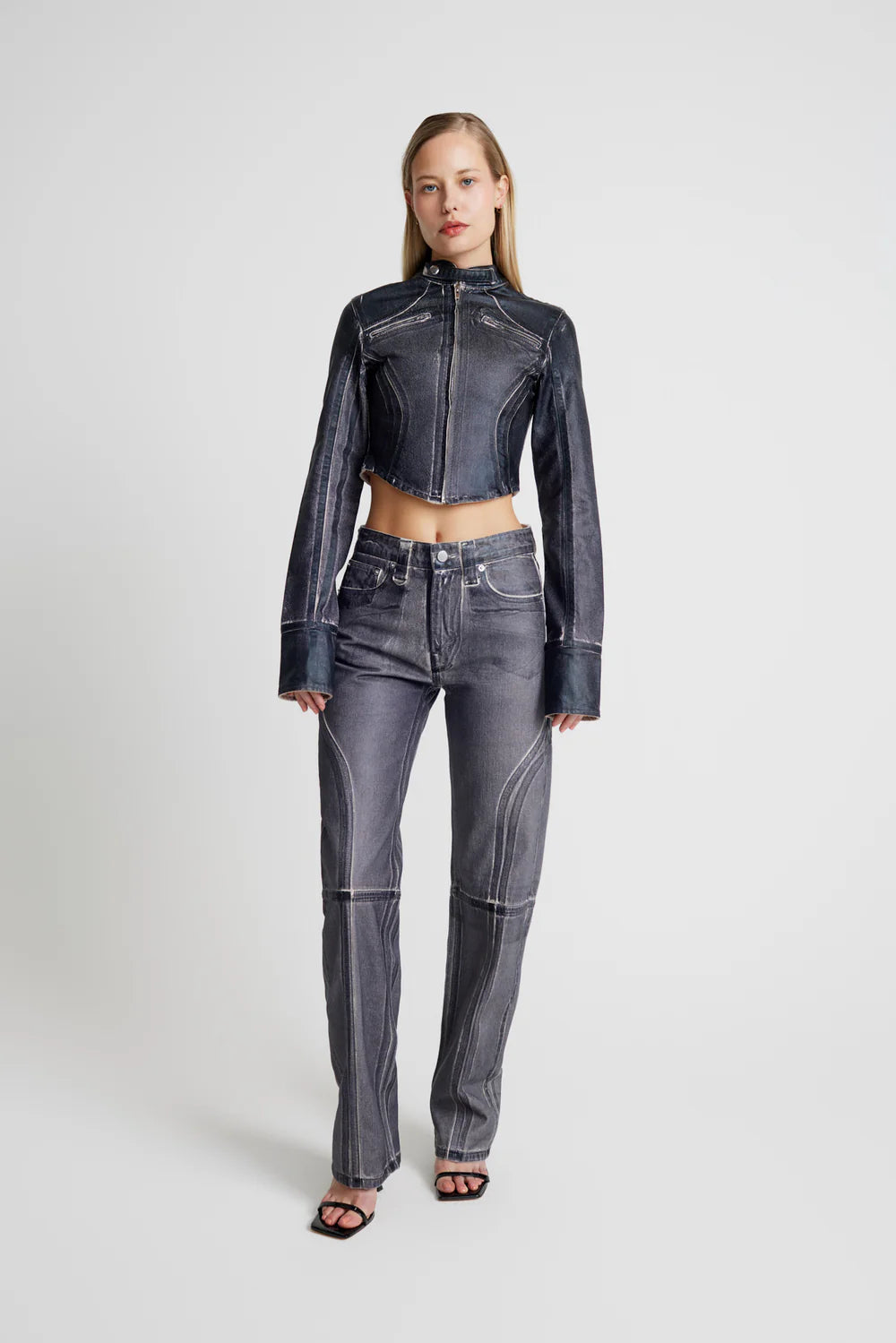 Denim Moto Jacket