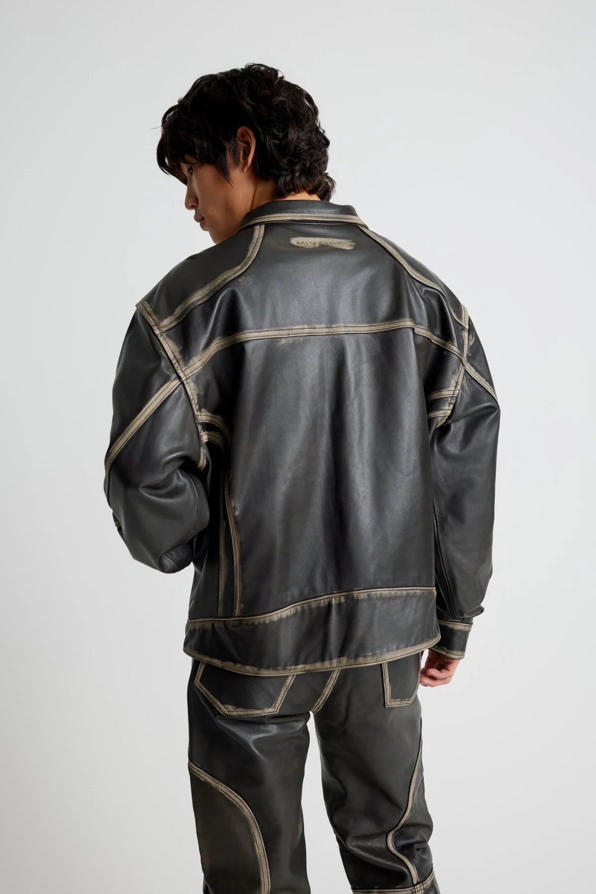 Leather Tall Boy Jacket