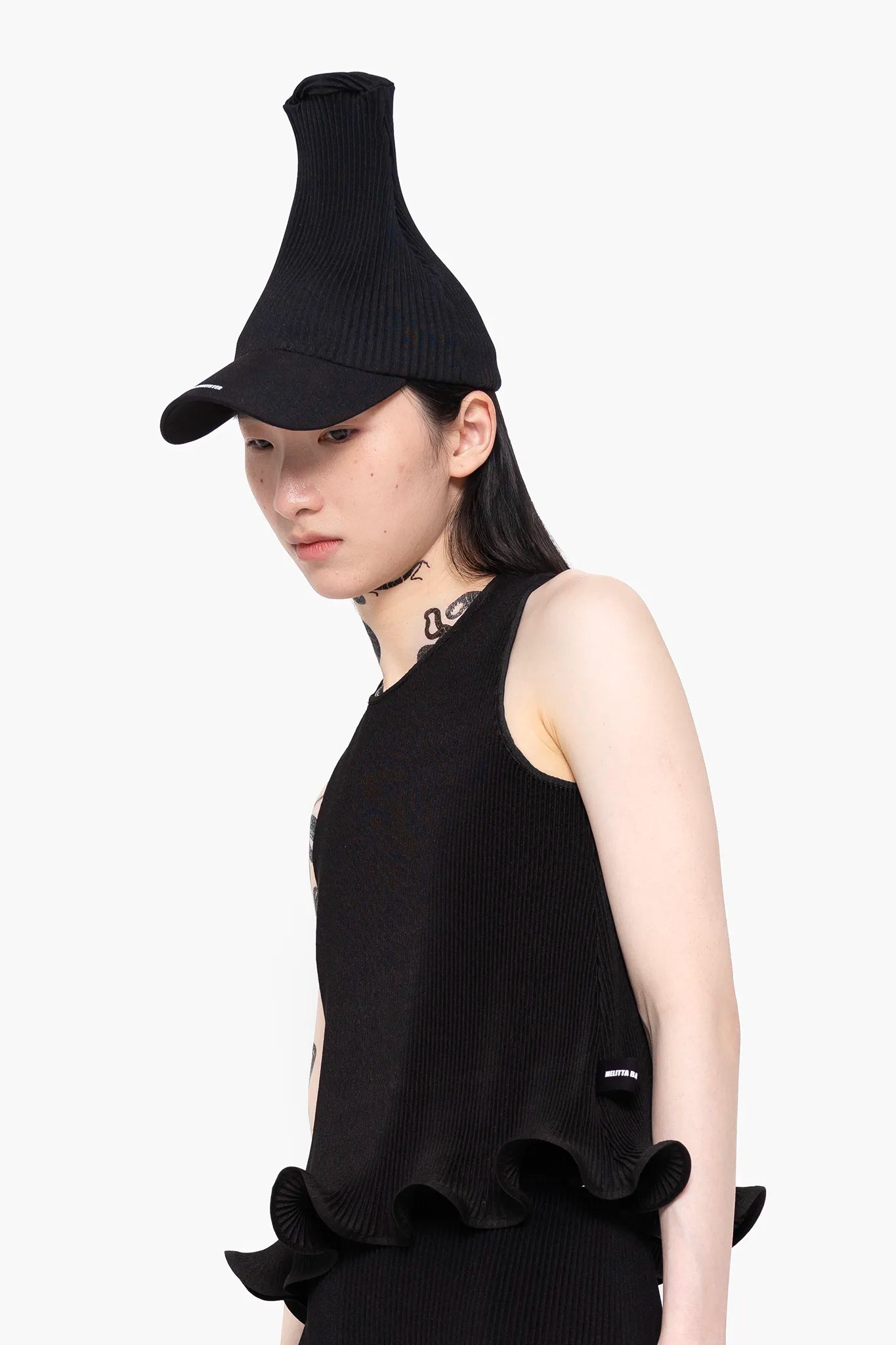 Pleated Cap
