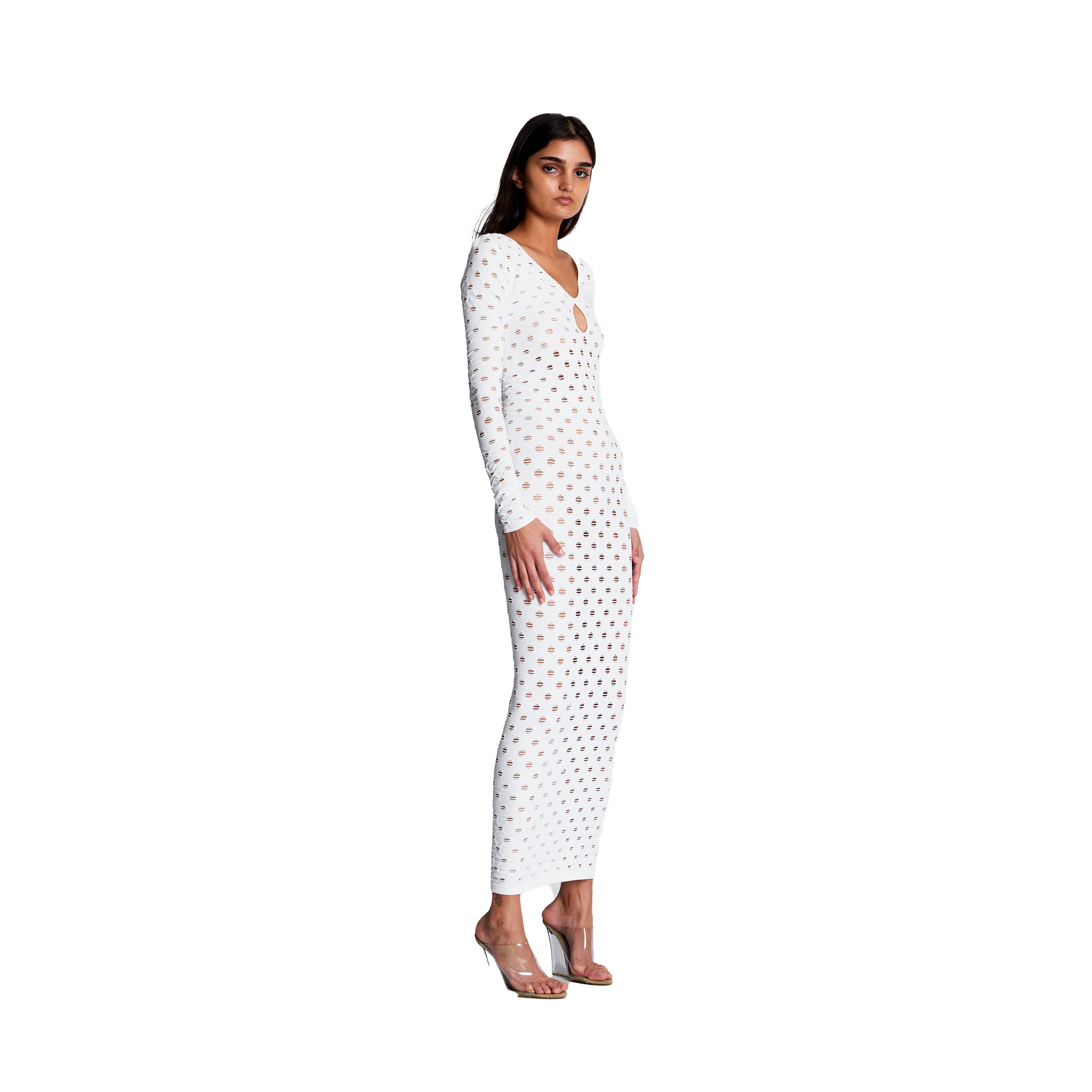 Perforated Gown