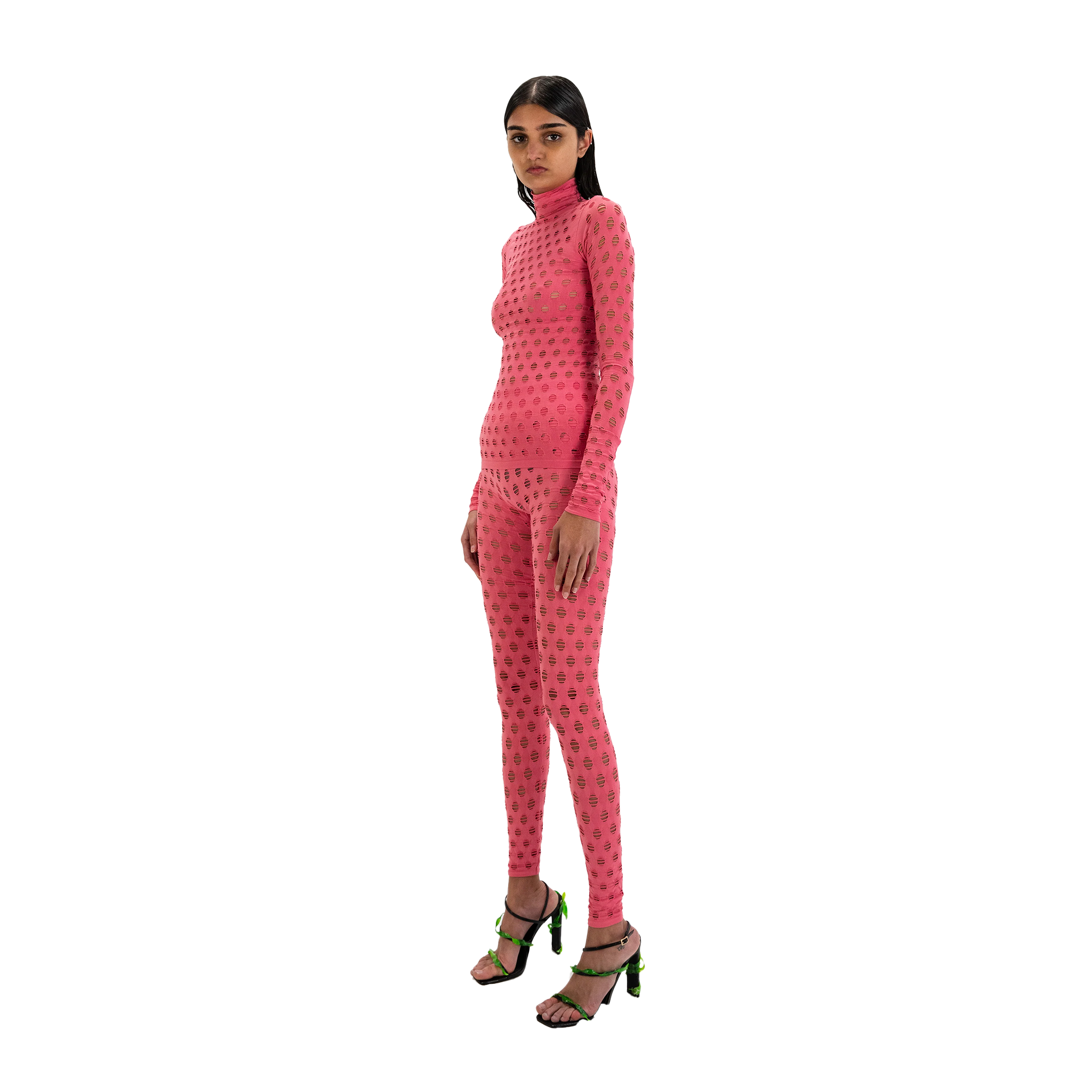 Perforated Leggings