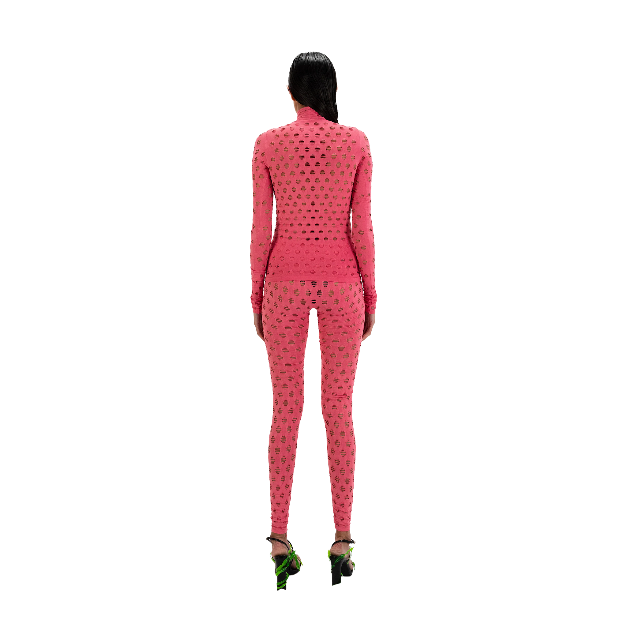 Perforated Leggings