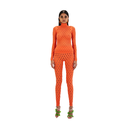 Perforated Leggings