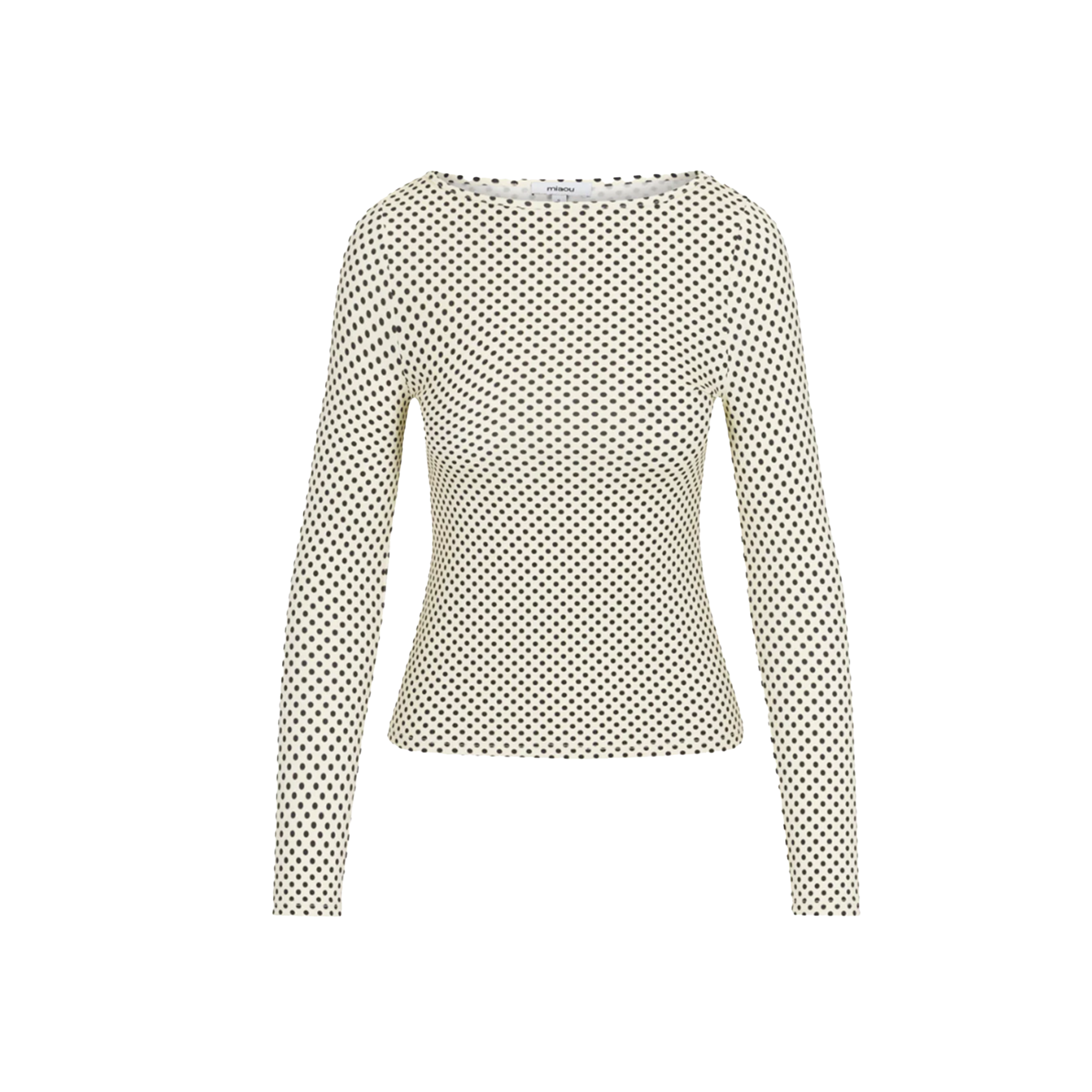 Amelia Top - Butter Polka Dot