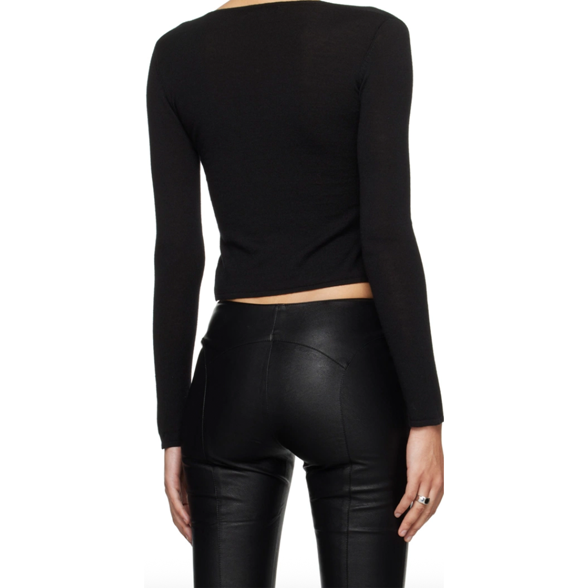 Black Helena Long Sleeve T-Shirt