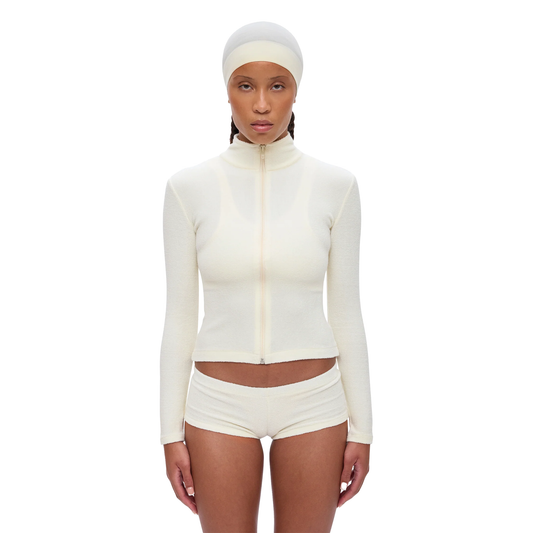 Soft Long Sleeve Zip-Up