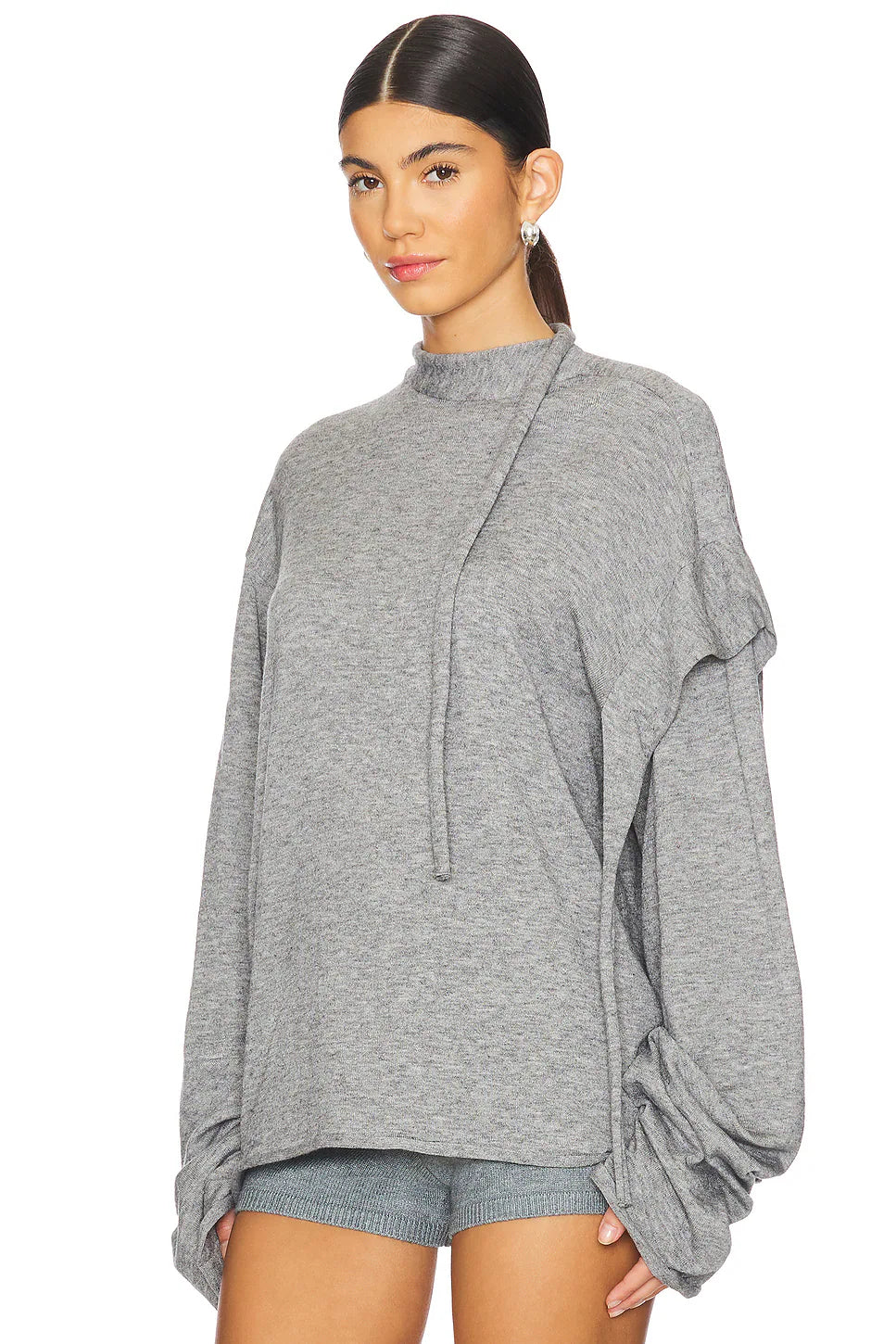 Strap Knit Loose Longsleeve