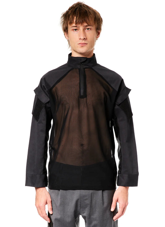 Olly Shinder 1/4 Zipper Hybrid Shirt