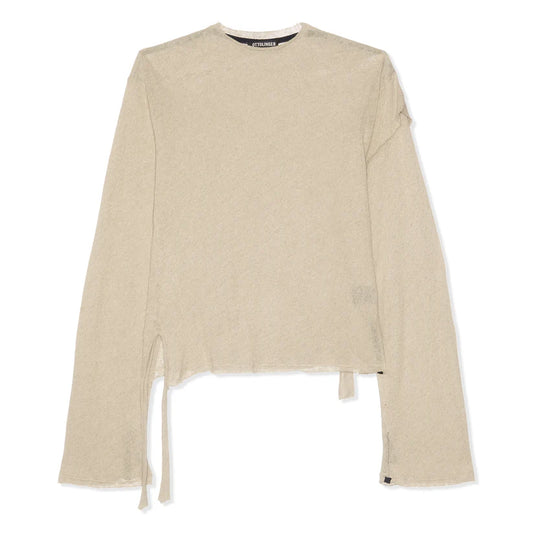 Ottolinger Beige Deconstructed Sweater