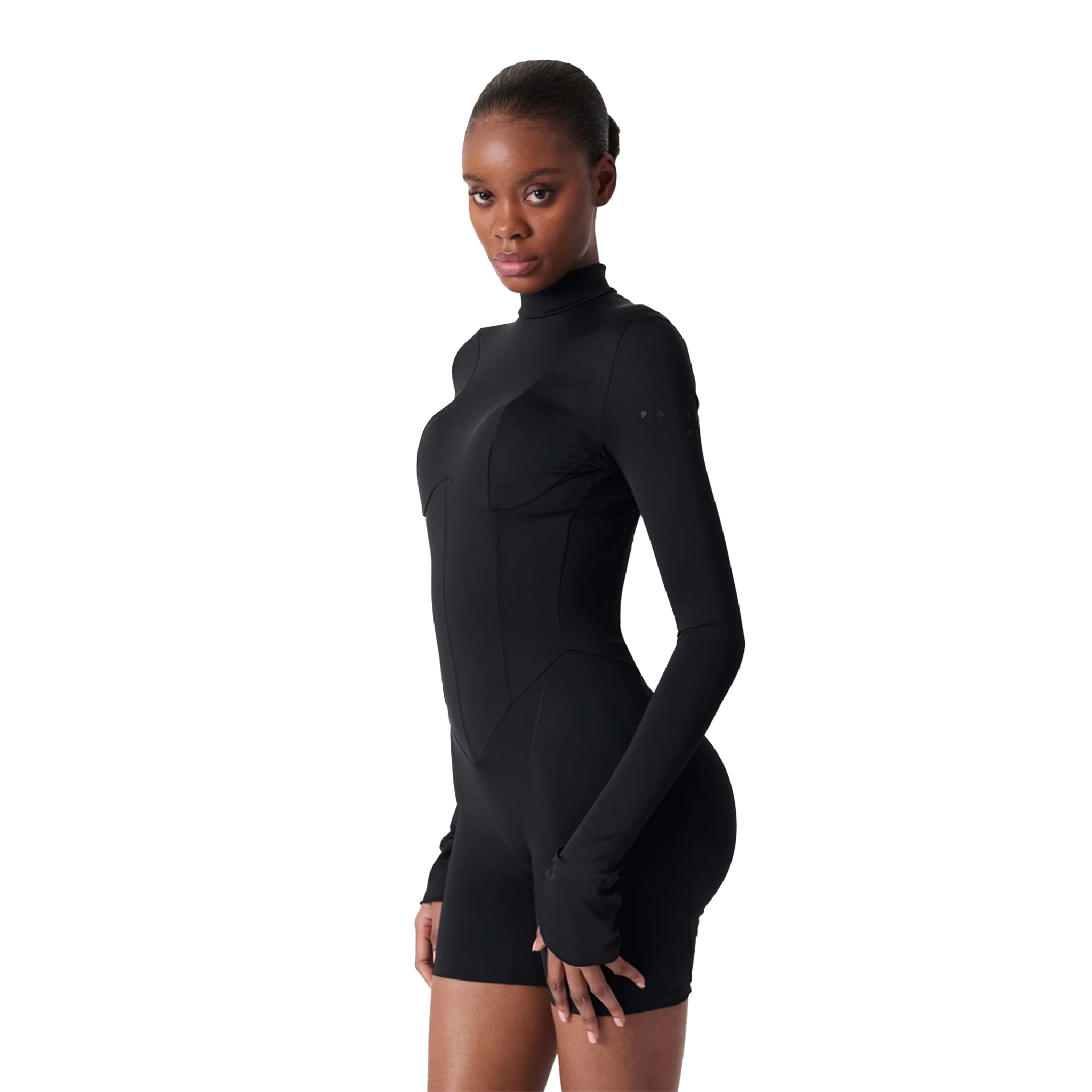 Cat Call Padded Playsuit