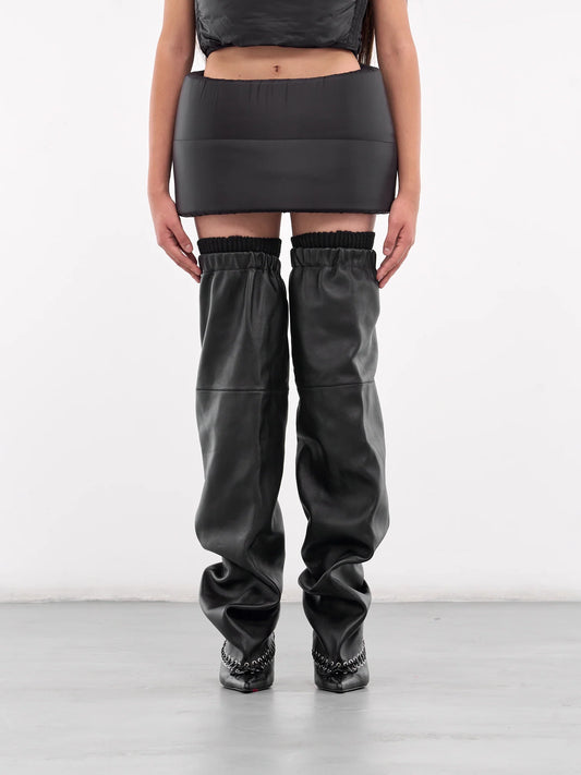 Puffer Mini Skirt