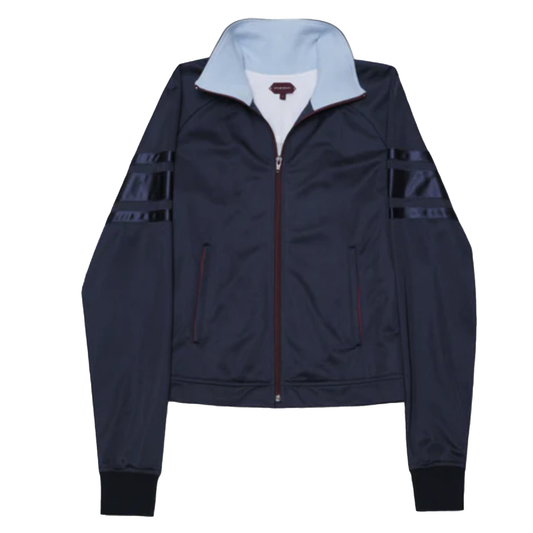 Track Jacket in Satin Tricot