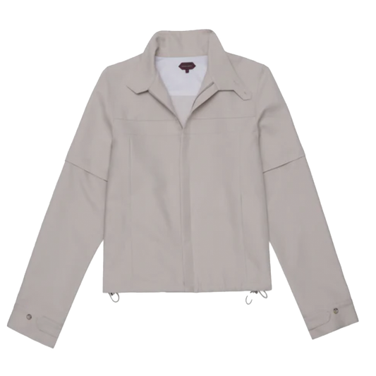 Zip-Off Jacket in Technical Twill