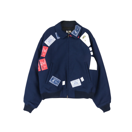 CB Patch Bomber Jacket