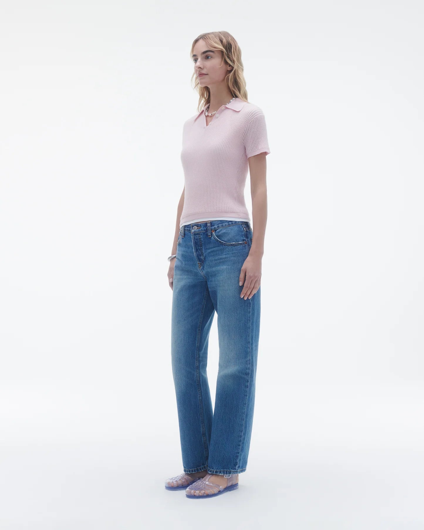 Shrunken Polo in Cashmere