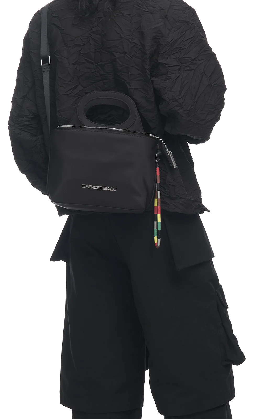 Black Small 2-In-1 Tote Bag