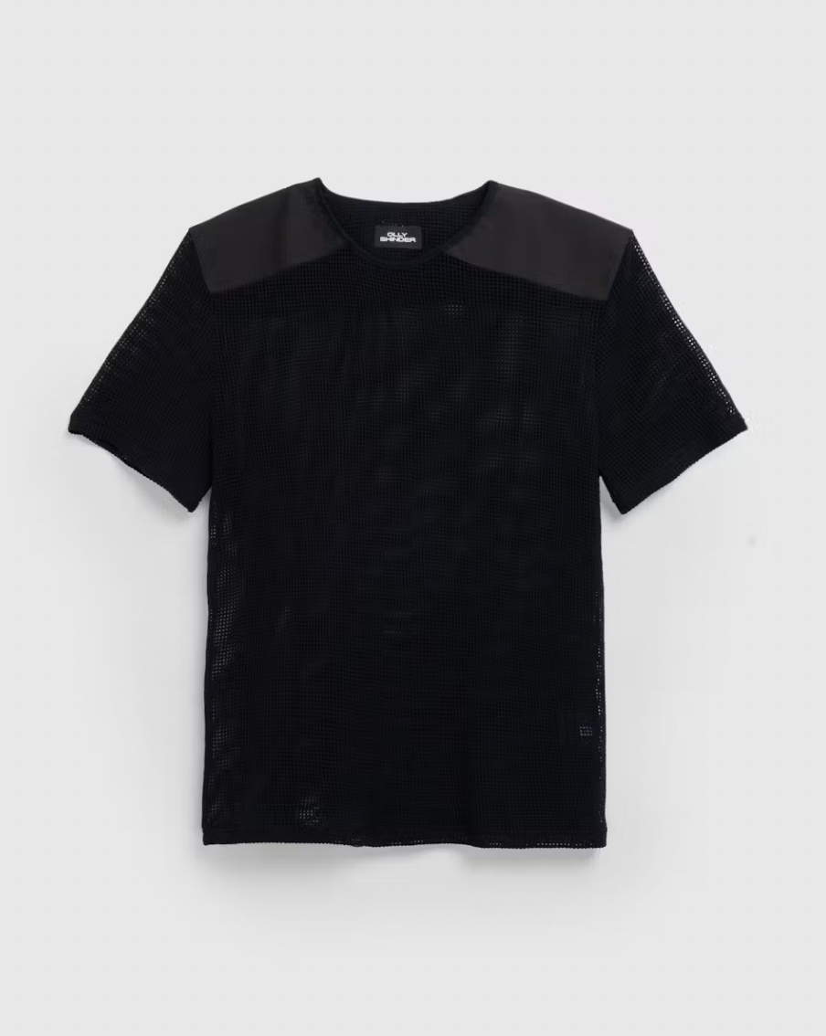 Black Net T-Shirt