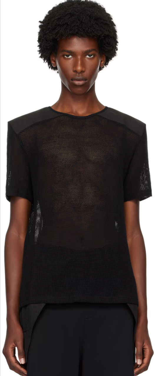Black Net T-Shirt