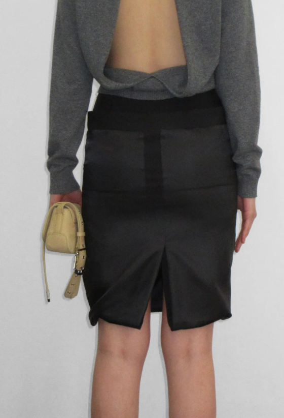 Fold-up Pencil Skirt