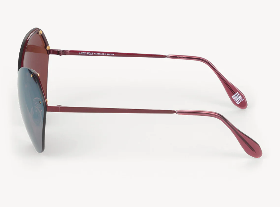 Precious Sunglasses Burgundy