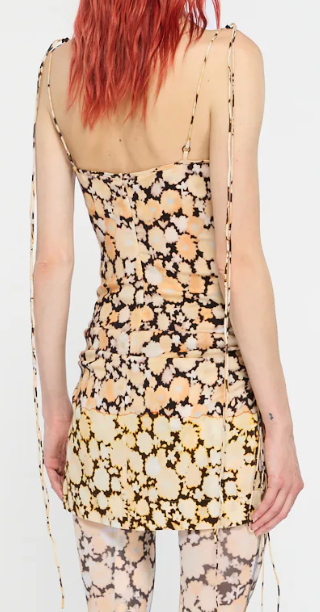 Coil Dress Hazy Floral