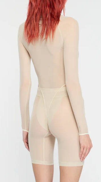 Haze Leotard Ecru