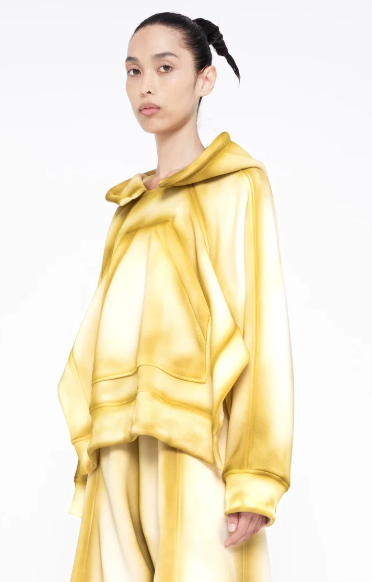 Glow Cropped Hoodie