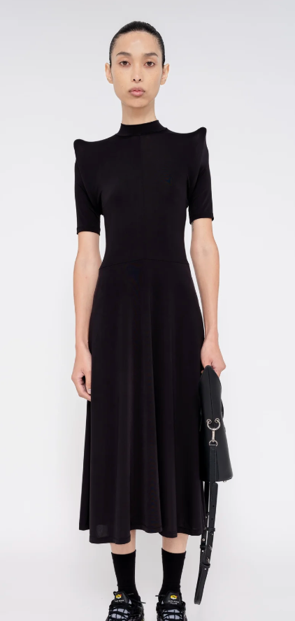 Spongy Shoulder Dress