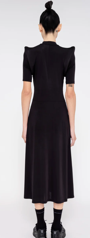 Spongy Shoulder Dress