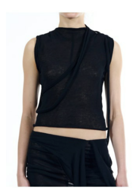 Deconstructed Linen Top